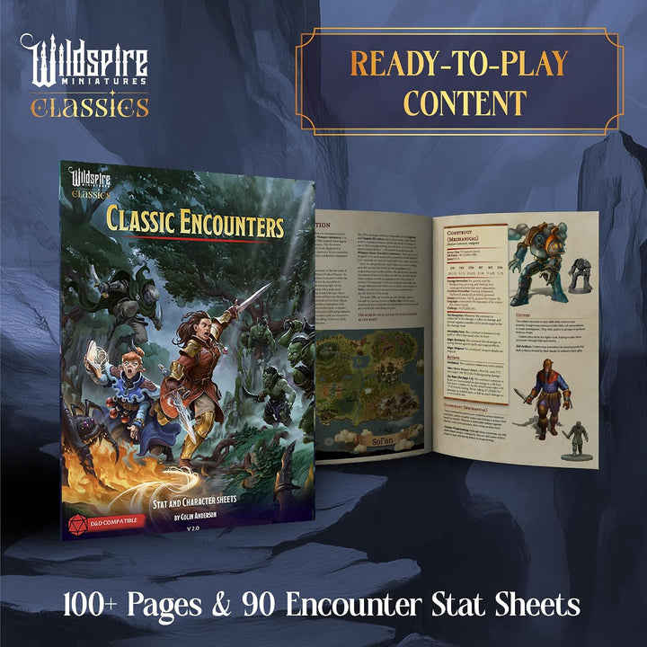 The Realm Set - 195 Minis - Heroes, Monsters, NPC Characters for DND Miniatures Bulk I 28mm Dungeon