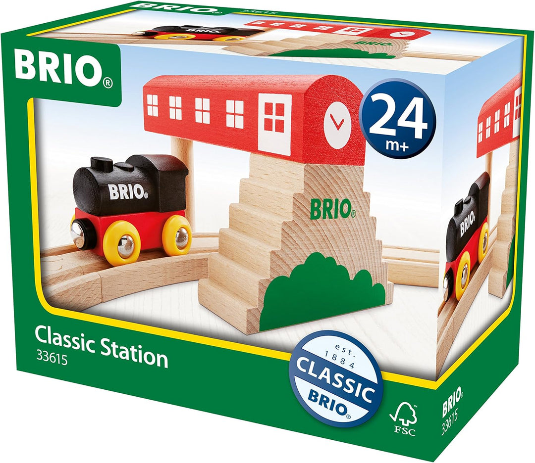 BRIO World 33615 - Classic Bahnhof
