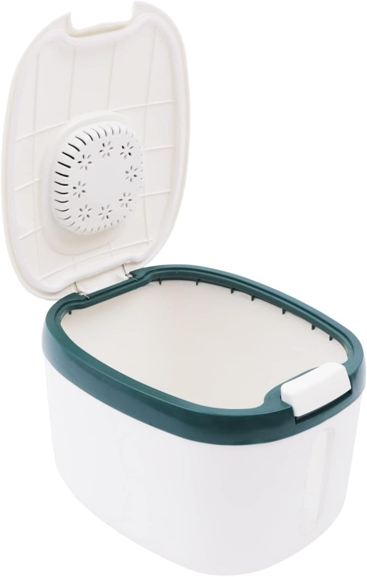 Bathrena 5KG Reisspender|Küche Sammlung Eimer Reis Box Reis Zylinder Insekten-Proof Feuchtigkeit-Bew