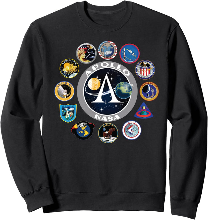 NASA Project Apollo Mission Patches Sweatshirt