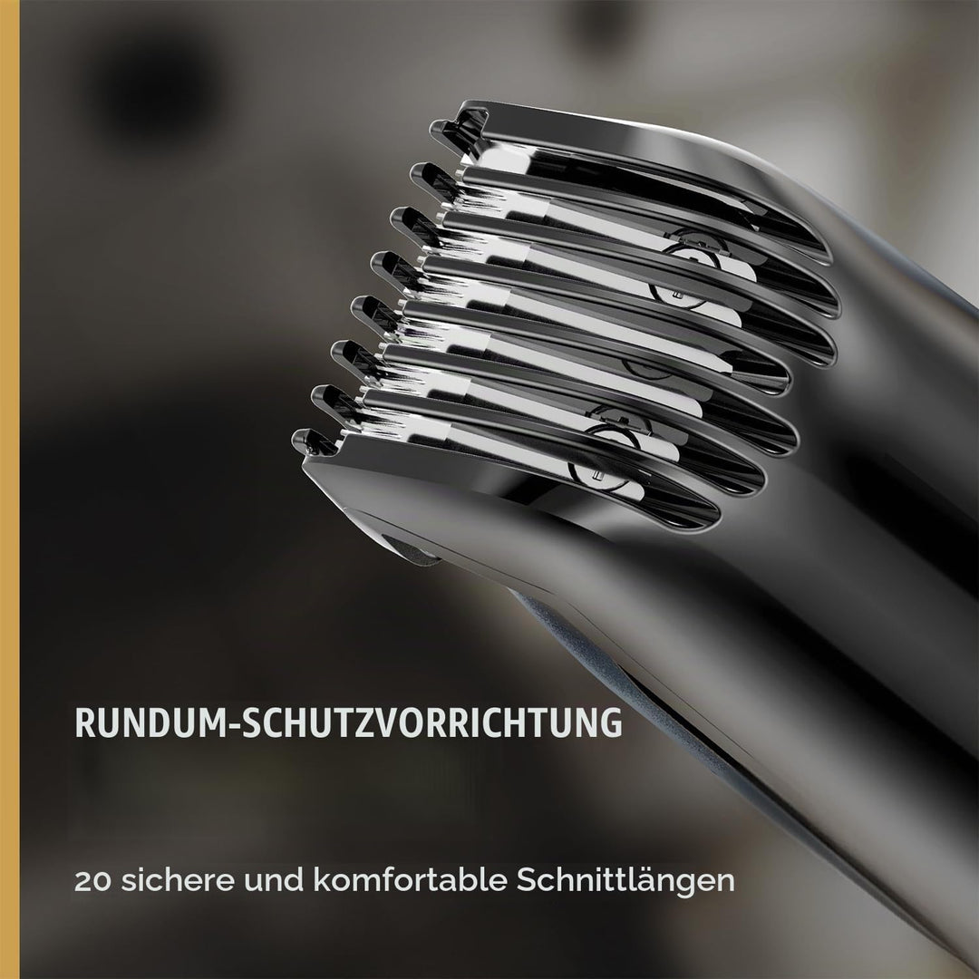 WAHL Manscaper Lithium Leisten- und Körpertrimmer, vollständig wasserdichter Trimmer, Nass-/Trockene