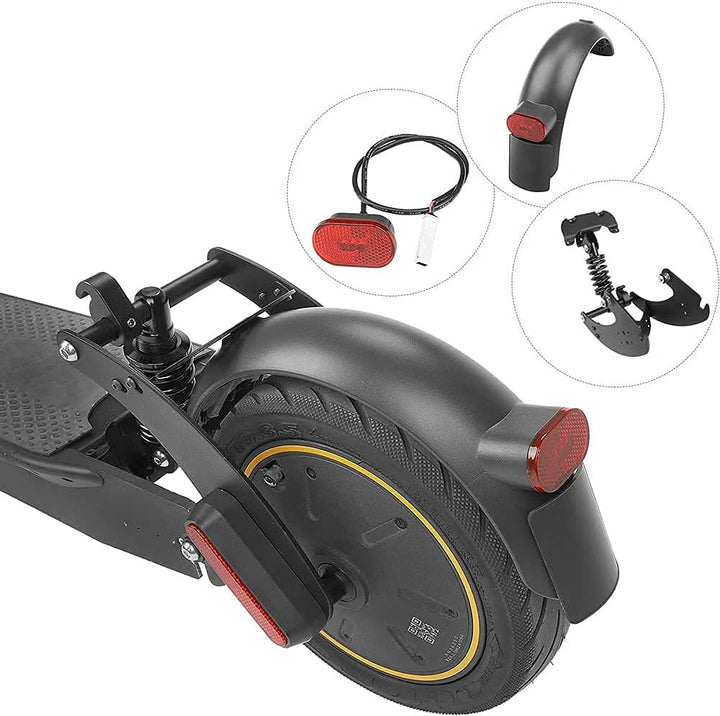 TMOM Schutzblech mit Stossdämpfer hinten für Segway Ninebot Max G30 Elektroroller Stossdämpfung + Ko