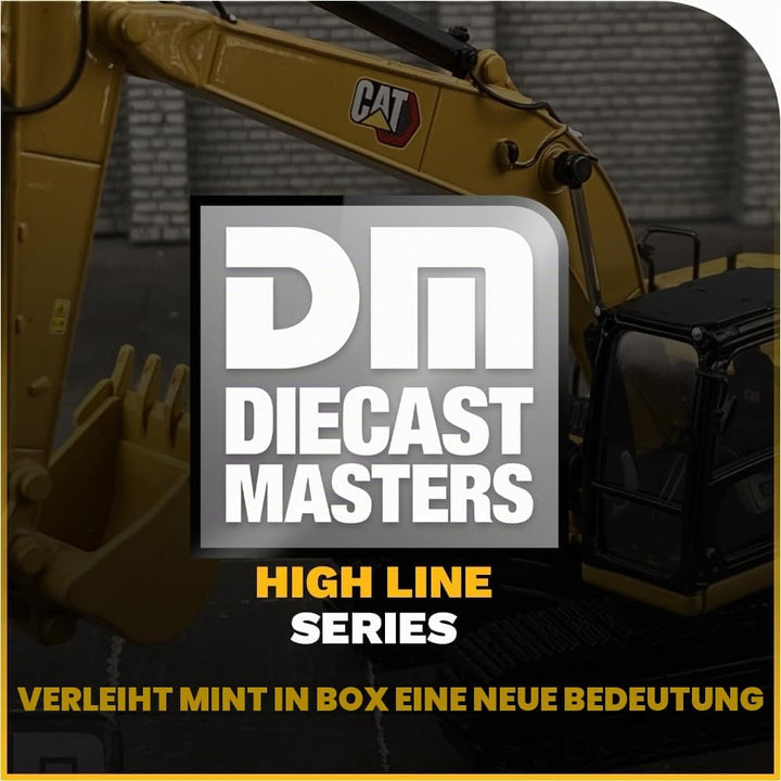 Diecast Masters 85571 - Caterpillar Bagger 323, Massstab 1:50, ca. 18,3 x 6,3 x 8 cm, ab 14 Jahren