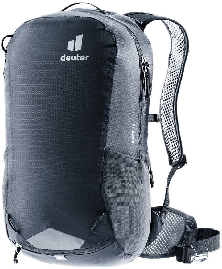 deuter Unisex Race 16 Fahrradrucksack (1er Pack) 16 L Schwarz, 16 L Schwarz