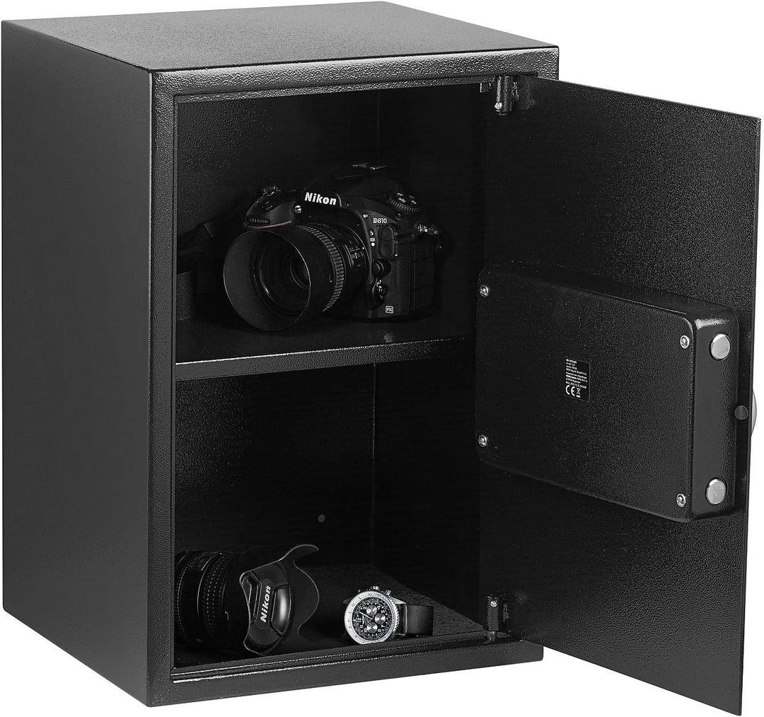 Xcase Tresore: Grosser-Stahlsafe mit digitalem Code-Schloss und LCD-Display, 50 Liter (Wandtresor, W