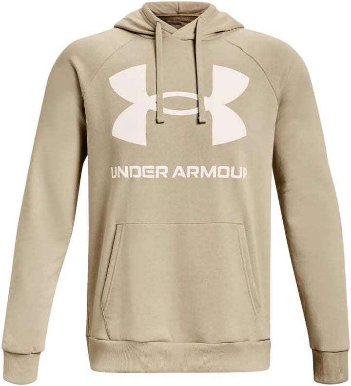Under Armour Herren Rival Fleece Logo Hoodie Kapuzenpullover M Braun, M Braun