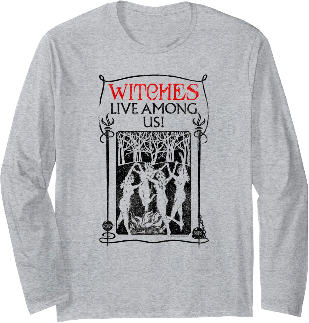 Fantastic Beasts and Where to Find Them Witches Among Us Langarmshirt