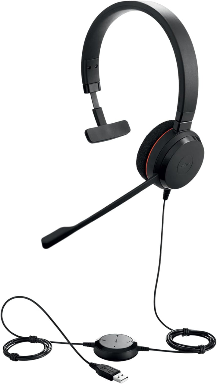Jabra Evolve 20 UC Mono - Headset - On-Ear - kabelgebunden