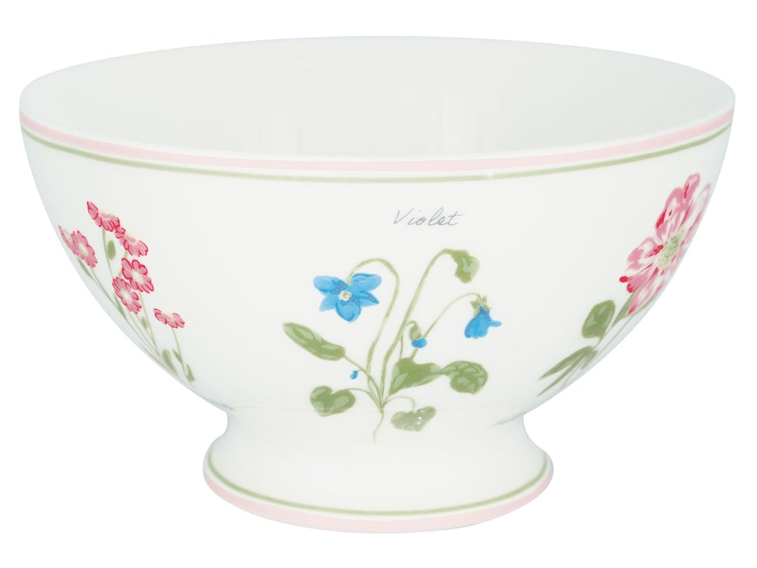 GreenGate Agnes Suppenbowl White 15cm