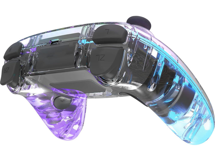 Speedlink RAIT NX RGB Gamepad - Controller PC wireless Bluetooth oder USB, Hall Effekt Sensoren, tra