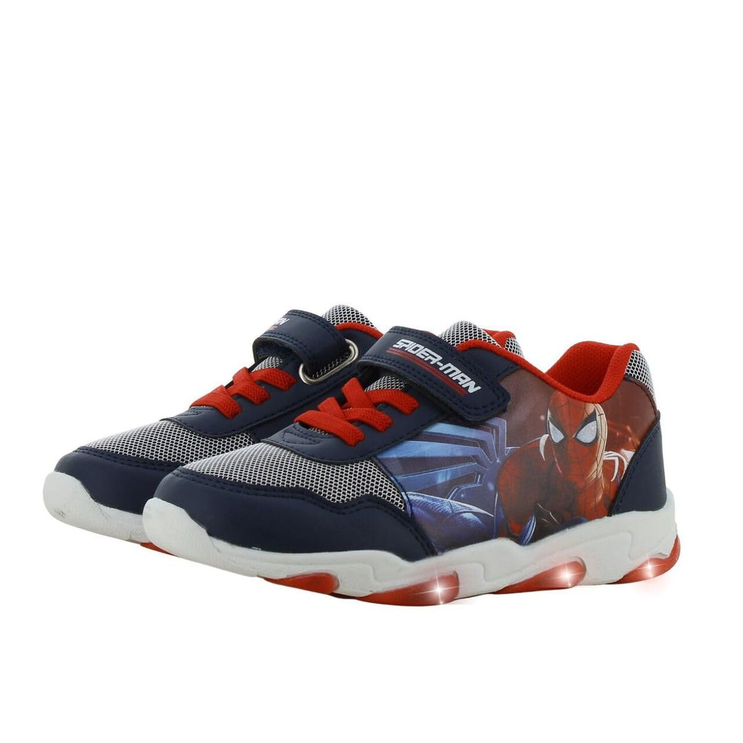 Leomil Paw Patrol Blinkschuhe Schuhe Jungen, Ideal for Schule und Freizeit 26 EU Blau Rot 795, 26 EU