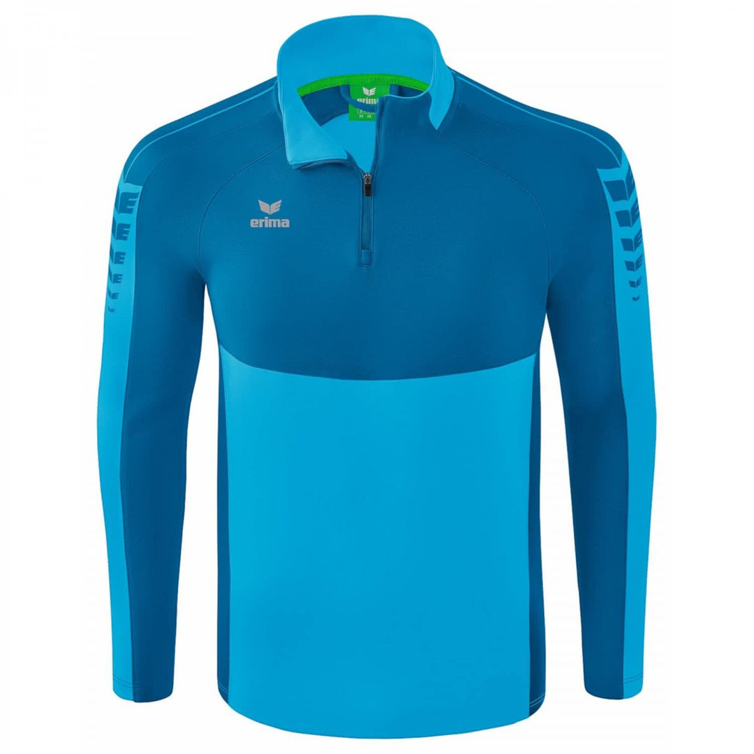 Erima Unisex Six Wings Trainings Top S Curacao/Mykonos, S Curacao/Mykonos
