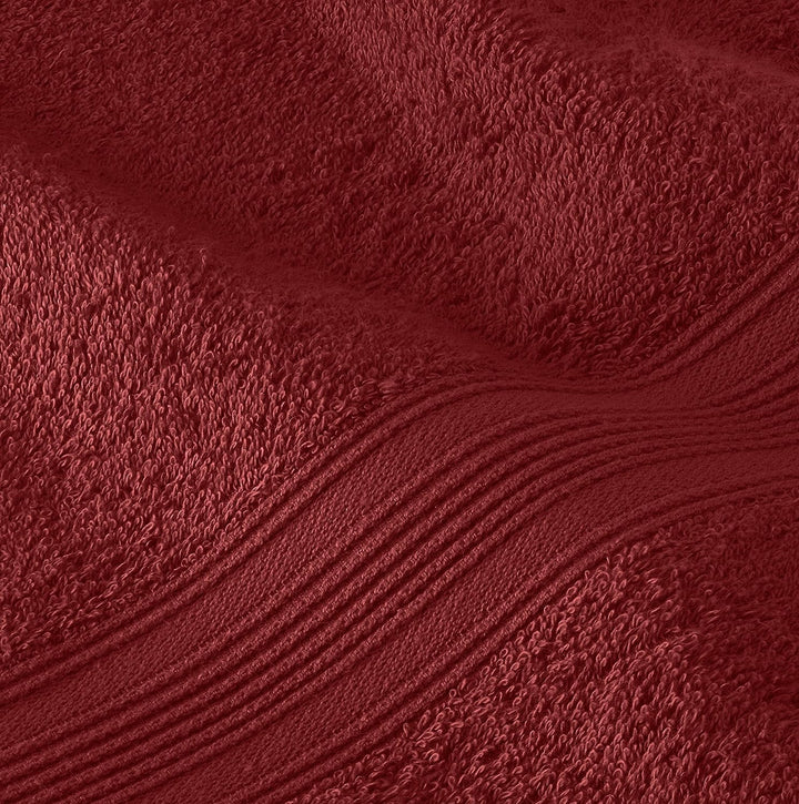 NatureMark Handtuchset, Bordeauxrot, Bordeauxrot
