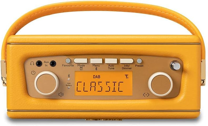 Radio Roberts Revival UNO BT – Tragbares Kompaktradio mit DAB+/FM, Bluetooth, Vintage-Design, Stream
