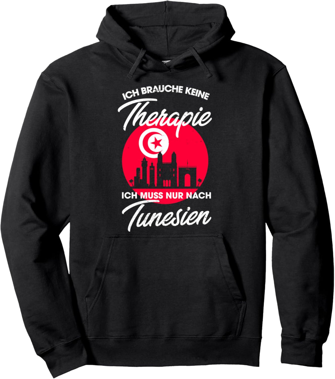 Tunesische Flagge I Tunesien Urlaub I Tunesien Pullover Hoodie