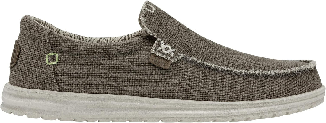 Hey Dude Herren Mikka Braided Loafer Shoes 43 EU Fossil, 43 EU Fossil