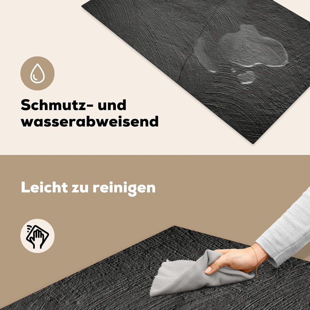 Herdabdeckplatte Einteilig Küche Herdabdeckung Induktionsfeld Ceranfeld Herdabdeckplatten Vinyl Matt