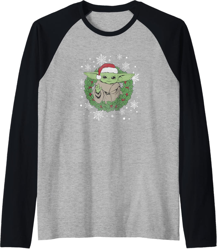 Star Wars The Mandalorian Galactic Holiday Child Raglan