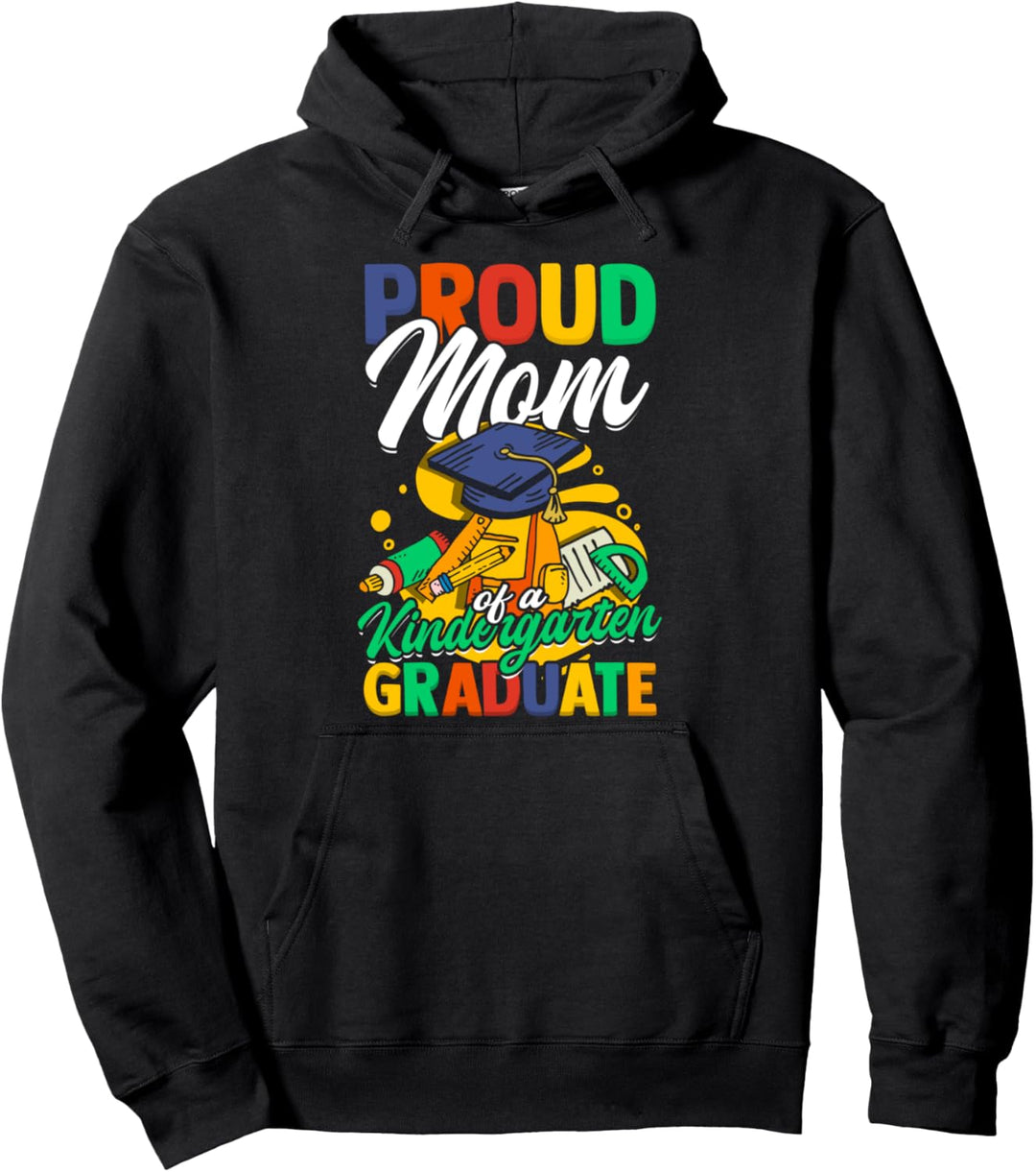 Stolze Mutter eines Kindergartens Absolventen Kindergarten Pullover Hoodie