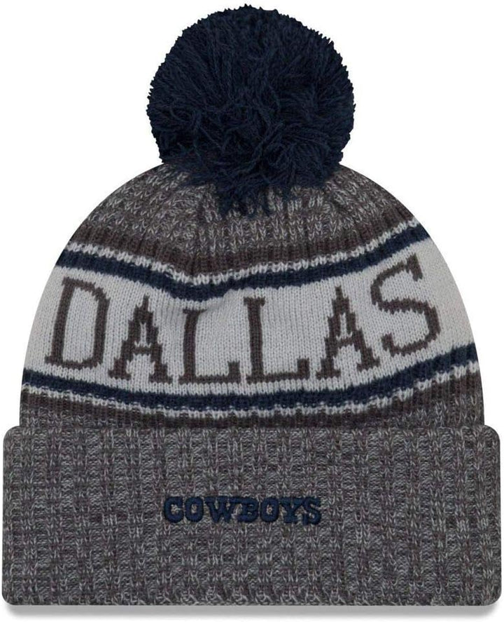 New Era NFL Sideline Graphite Mütze - Dallas Cowboys