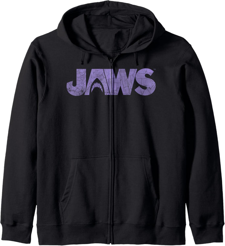 Jaws Silhouette Logo Kapuzenjacke
