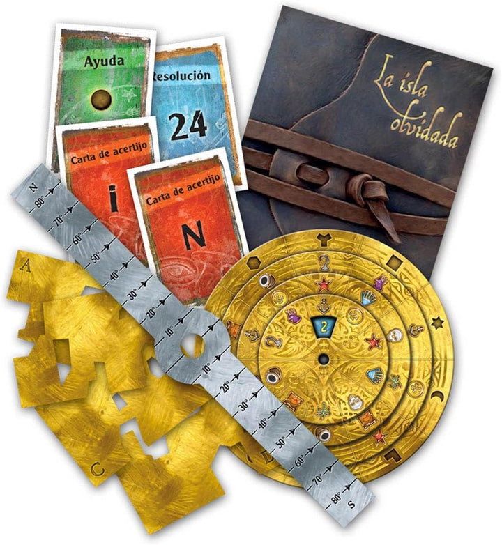 Devir Exit Escape-Room-Spiel, BGEXIT5, Sortiert, One Size Die vergessene Insel (spanische Ausgabe),