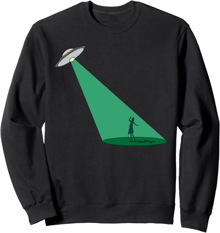 Alien-Entführung Raumschiff Unbekanntes Flugobjekt Sweatshirt