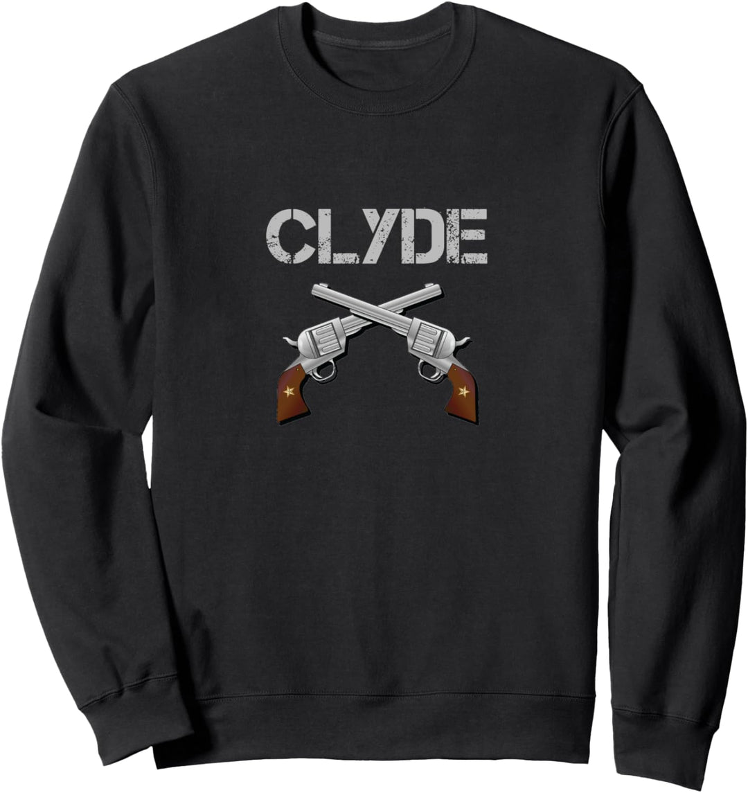 Bonnie &amp; Clyde for Him &amp; Her Matching Couples Sweatshirt