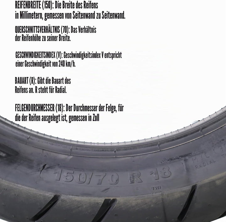 Continental 150/70 R18 70V ContiTrailAttack 3 M/C Motorradreifen