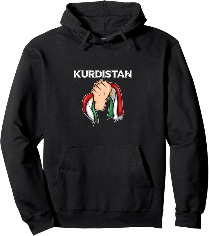 Kurdistan Flagge Karte Heimat Outfits &amp; Geschenke Pullover Hoodie