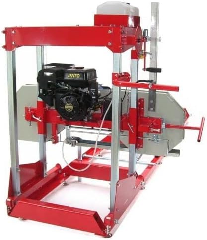 Blockbandsäge 660 mit 4,1 Rollbahn Kleinsägewerk Sägewerk Bandsäge 12PS 56480 AWZ