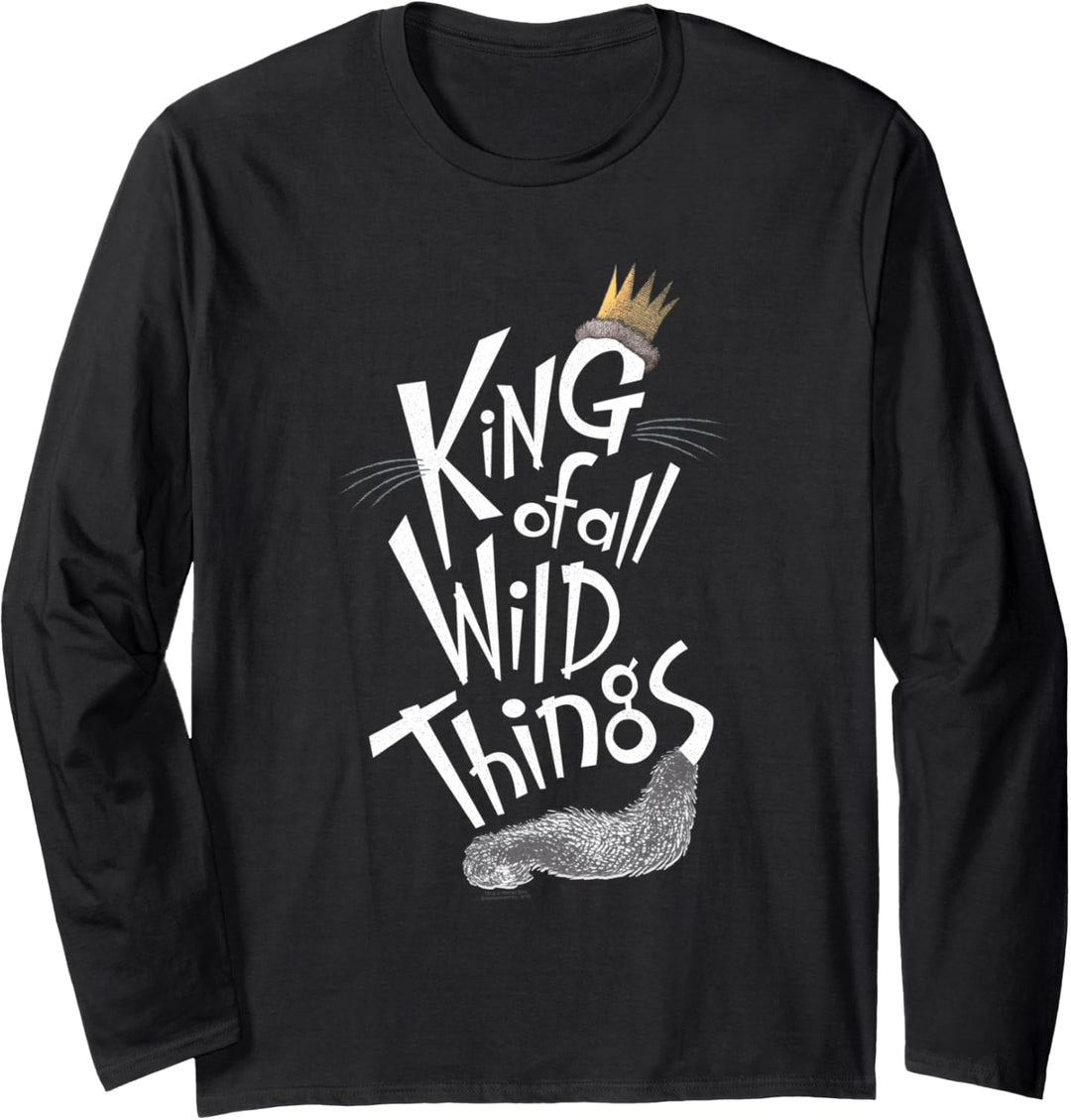 Where the Wild Things Are King Of All Langarmshirt