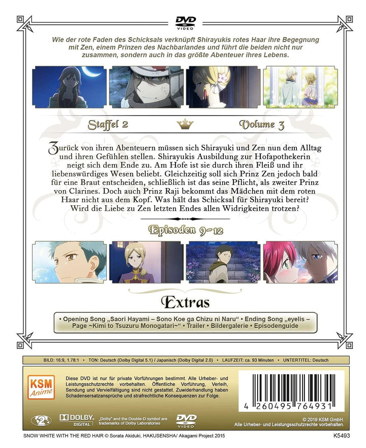 Die rothaarige Schneeprinzessin - Staffel 2 - Volume 3: Episode 09-12, DVD