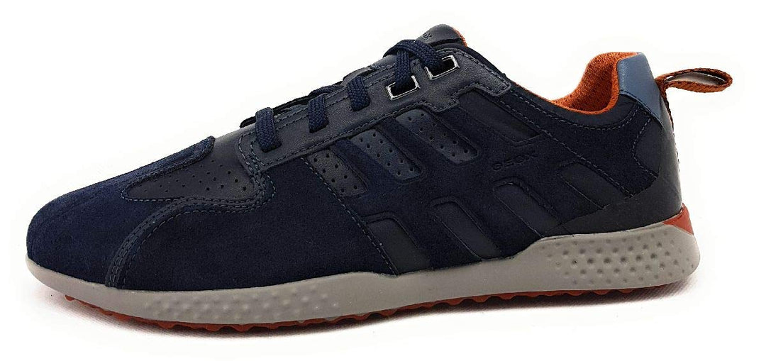Geox Jungen U Snake.2 B Sneaker 40 EU Navy Dk Avio, 40 EU Navy Dk Avio