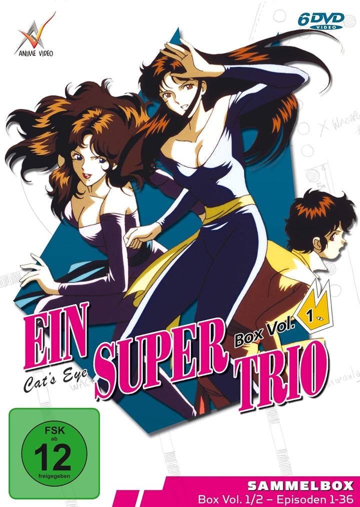 Ein Supertrio - Cat´s Eye - Gesamtausgabe - Vol. 1 - [DVD], DVD