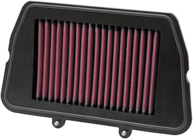 K&amp;N TB-8011 Motorrad Luftfilter, Rot