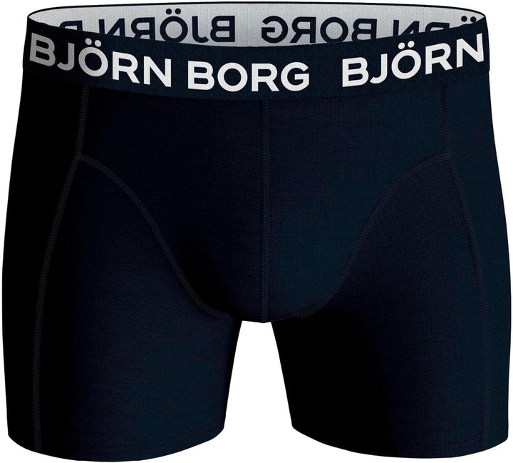 Björn Borg Solid Sammy Boxershorts (5-Pack) Kinder