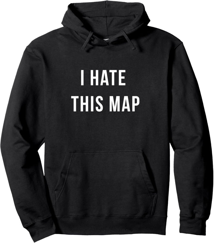 Ich hasse diese Karte Lustiger Gamer Video Gaming Geschenk Pullover Hoodie