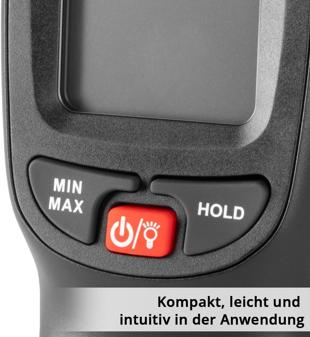 STAHLWERK Luftfeuchtigkeits- und Temperaturmessgerät – Präzises digitales Messgerät zur professionel