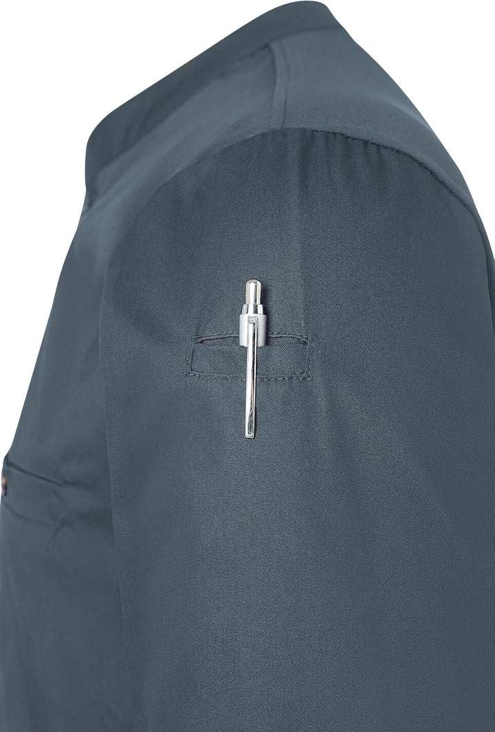 Karlowsky Herren Langarm Arbeitsshirt Performance 60% Baumwolle, 40% Polyester 4XL Anthrazit, 4XL An