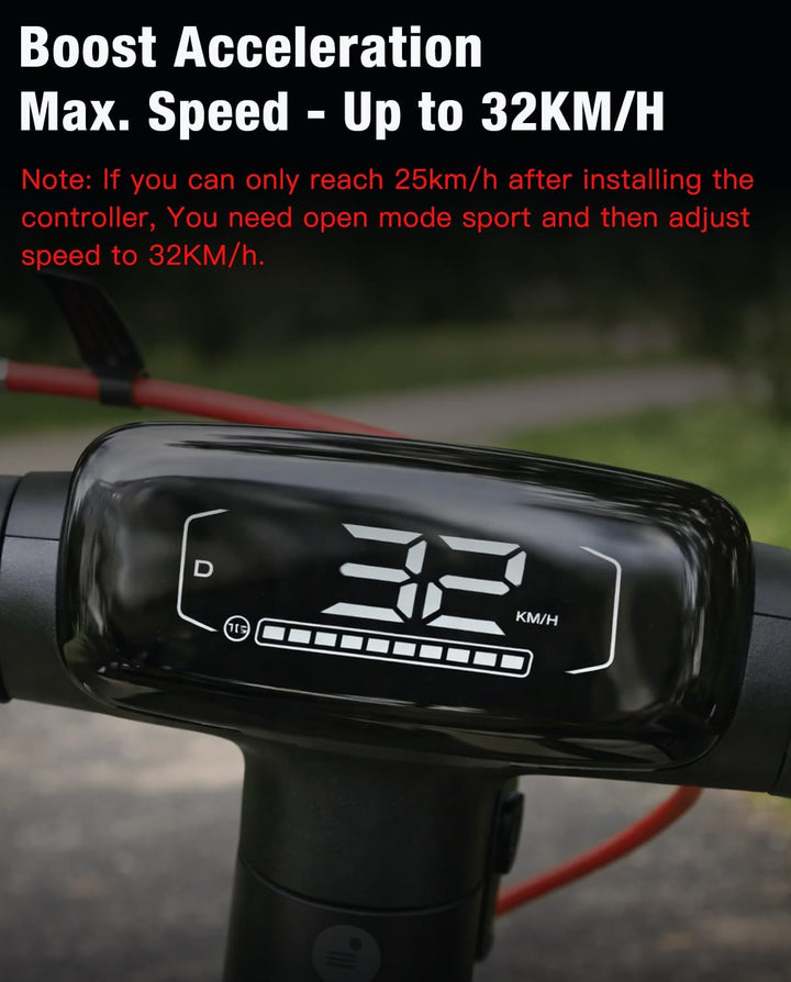 32 km/h Controller, kompatibel mit Segway Ninebot E3 E3 Pro Kickscooter, 32 km/h Motherboard Schaltu