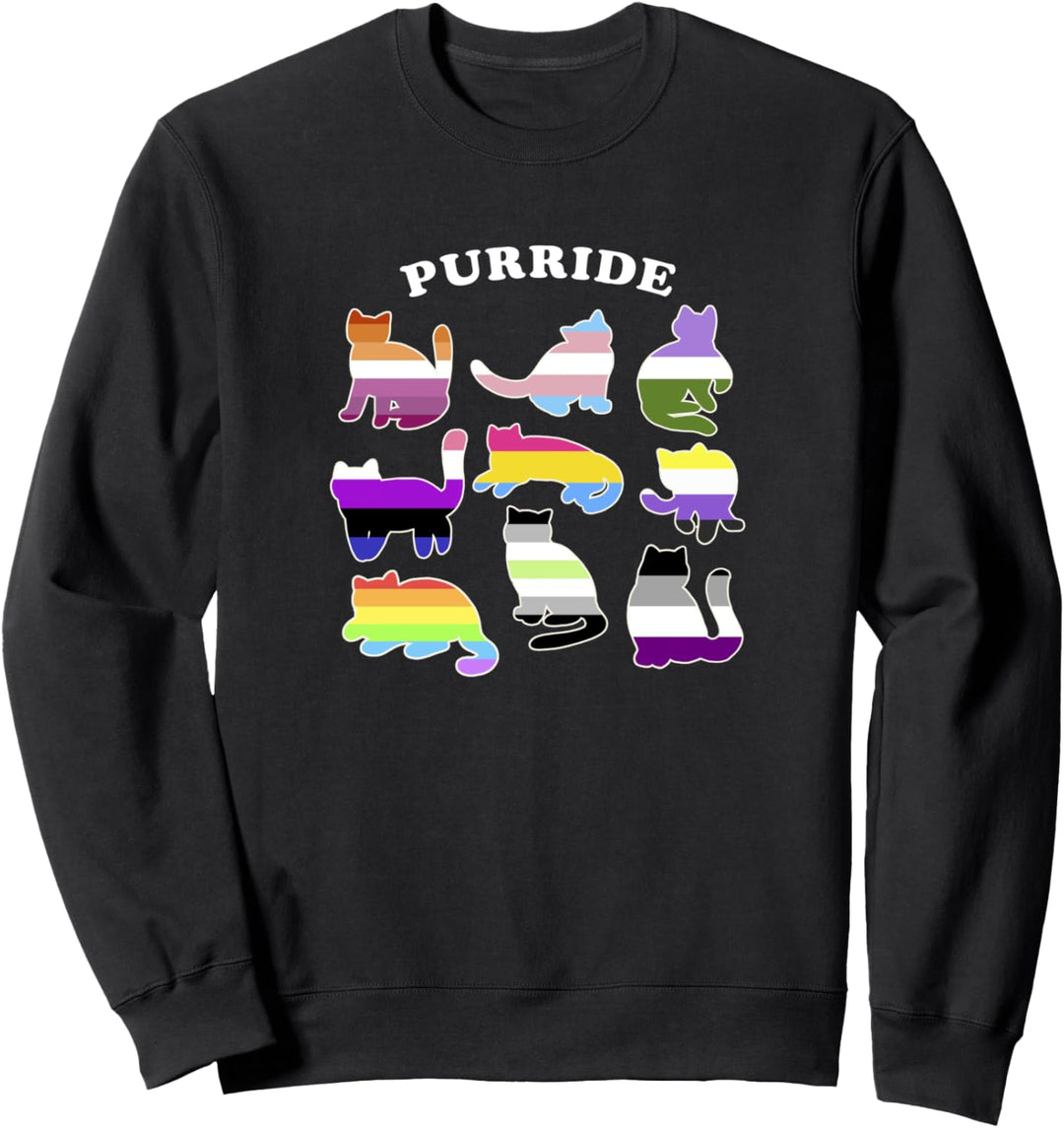 Trendy Pride Purride Sweatshirt