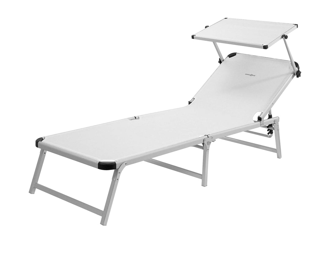 BRUNNER Strandliege Marbella weiss