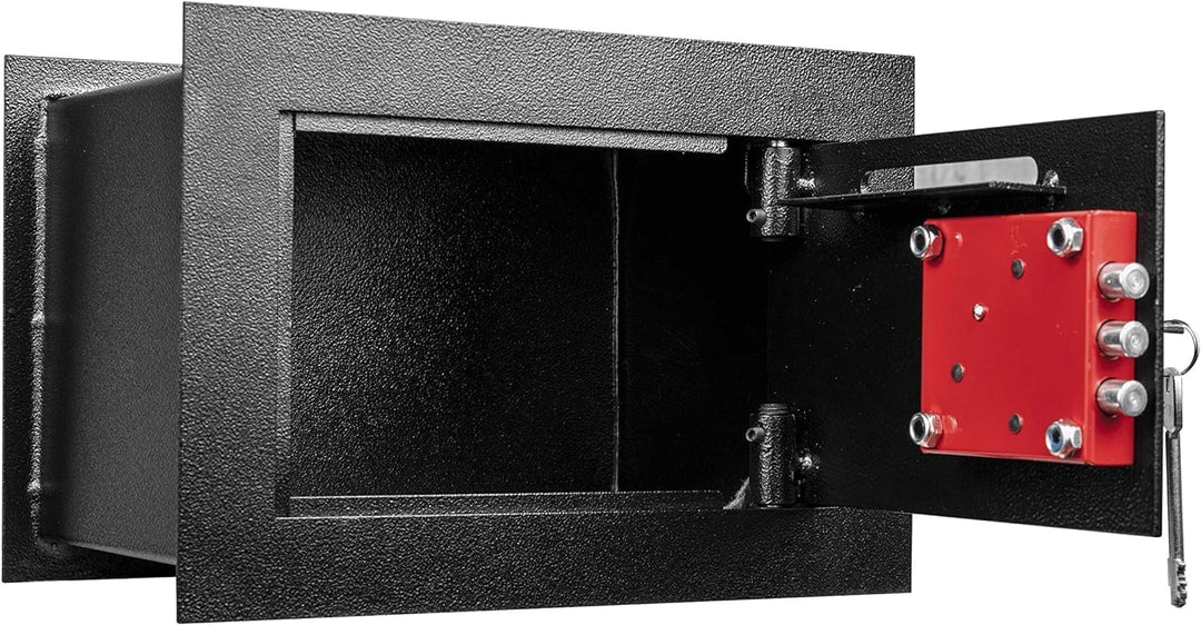 Genie Hand – Mechanische Wandtresorbox Klein mit Einwurfschlitz– Doppelbartschloss, Klein