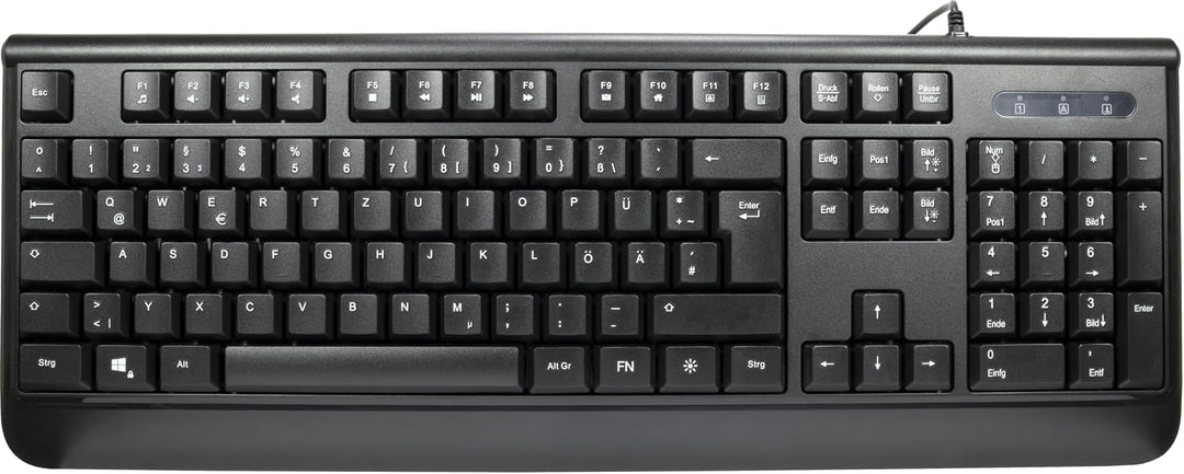 Inter-Tech Tastatur- und Mausset AC KB-101DE