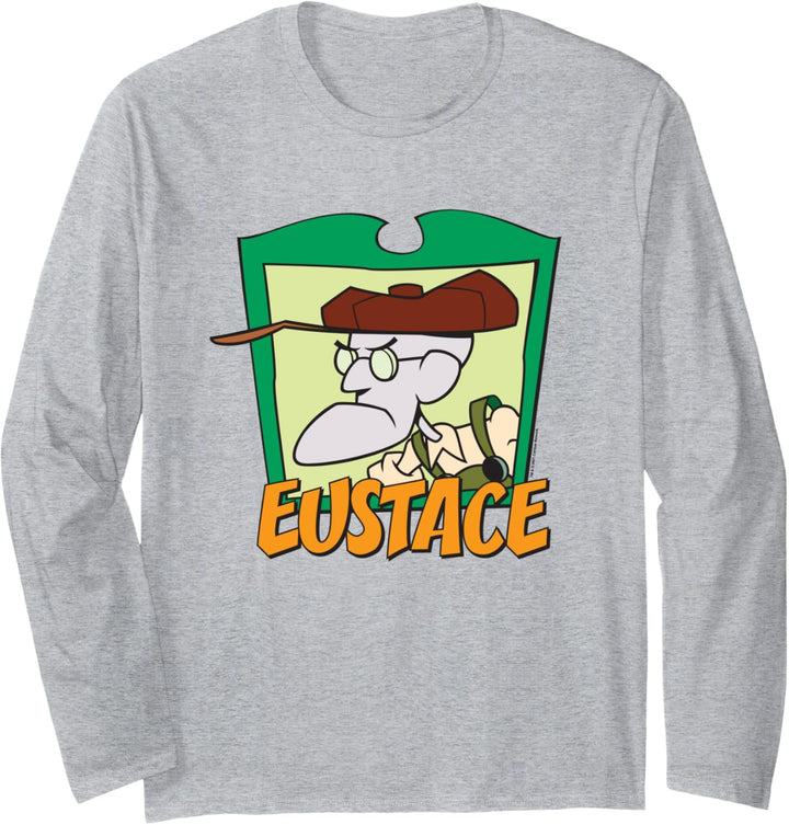 Courage the Cowardly Dog Eustace Window Langarmshirt