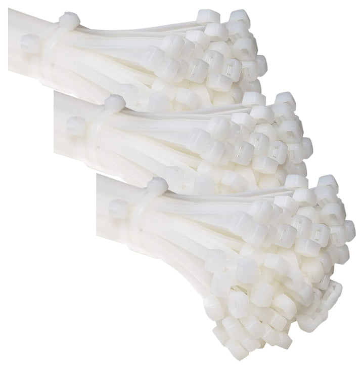 ERKO 100 Stück professionelle Kabelbinder 300 x 4,8 mm, Halter für den Kabelweg Halter für Kabelbind