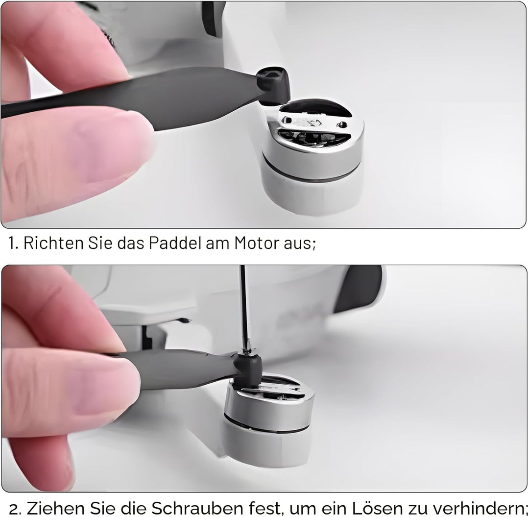 Propeller für DJI Mini 4K/2/SE/2 SE Drohnen Propellerschutz Landegestell Propellerhalterschutz Gimba