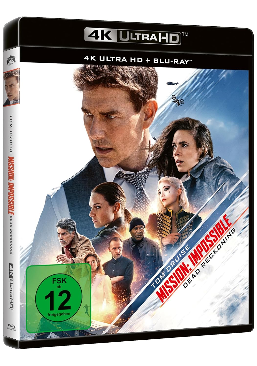 Mission: Impossible Dead Reckoning [4K Ultra HD] + [Blu-ray] + [Bonus Blu-ray], 4K