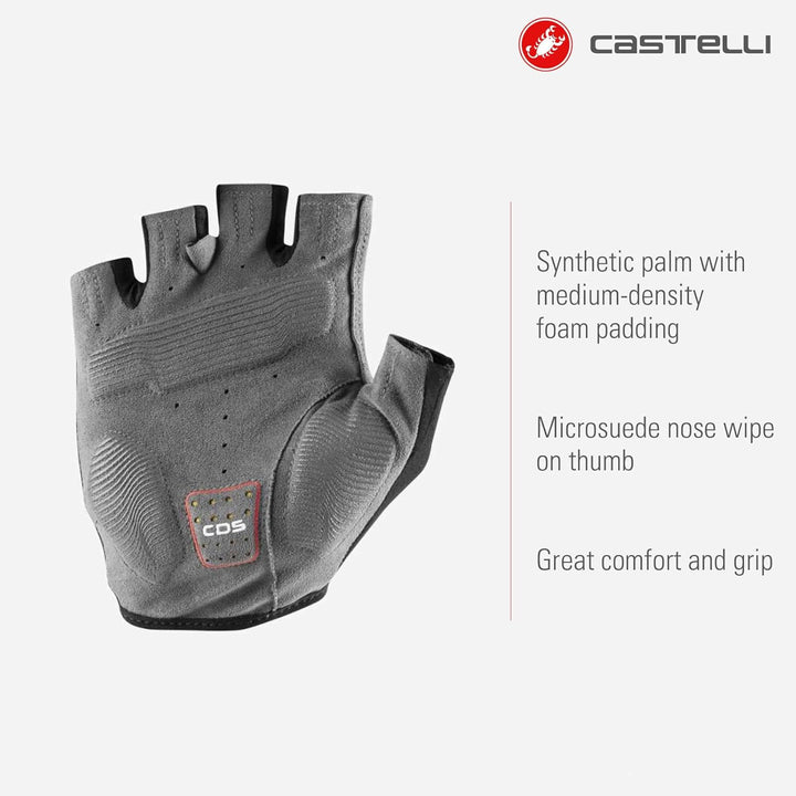 CASTELLI Herren Entrata V Glove Fahrradhandschuhe S Belgian Blue, S Belgian Blue